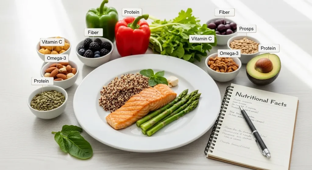 nutrition facts or info of all the ingredients used on Cafe Zupas Menu